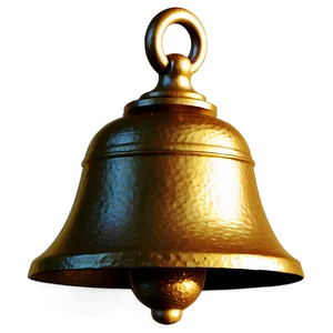 Handcrafted Bronze Bell PNG Fgj