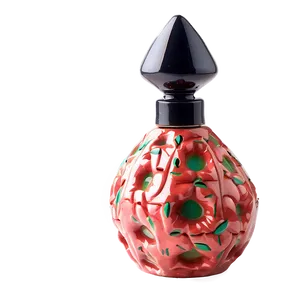 Handcrafted Ceramic Perfume Bottle Png 06212024 PNG image