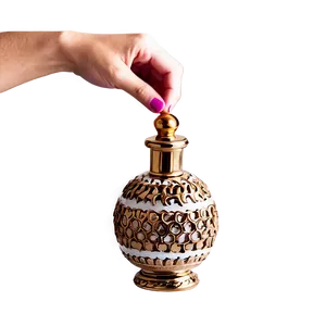 Handcrafted Ceramic Perfume Bottle Png 33 PNG image