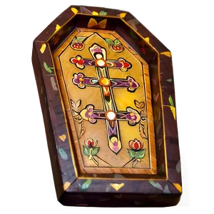 Handcrafted Coffin Png 17 PNG image