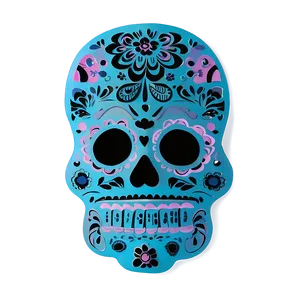 Handcrafted Dia De Los Muertos Papel Picado Png 57 PNG image