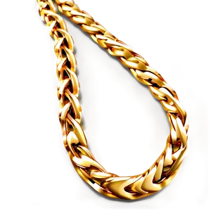 Handcrafted Gold Chain PNG Rqi