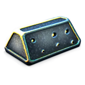 Handcrafted Iron Ingot PNG 06272024