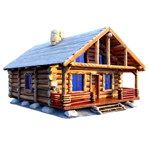 Handcrafted Log Cabin PNG 34