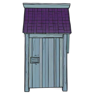 Handcrafted Outhouse Blueprint Png 19 PNG image