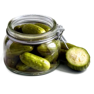 Handcrafted Pickle Jar Png 1 PNG image