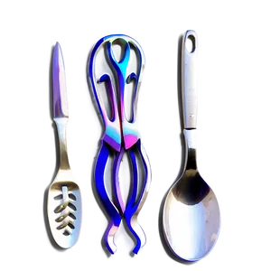 Handcrafted Utensils Design Png 06212024 PNG image