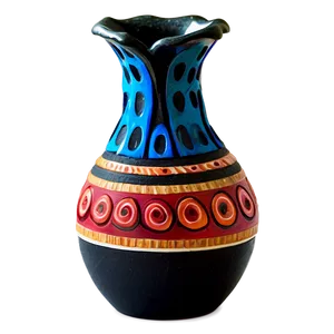 Handcrafted Vase PNG Vwl27 PNG