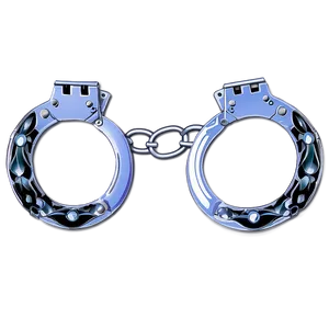 Handcuffs And Badge PNG 48 PNG