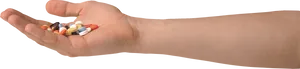 Handfulof Pills PNG