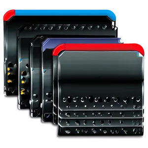 Handheld Black Folder PNG 06212024 PNG