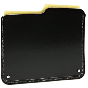Handheld Black Folder PNG Kpe10 PNG