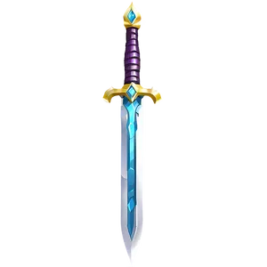 Handheld Diamond Sword PNG Tnp68 PNG
