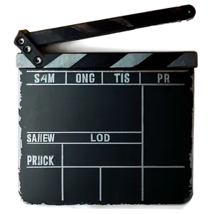 Handheld Film Slate PNG 34