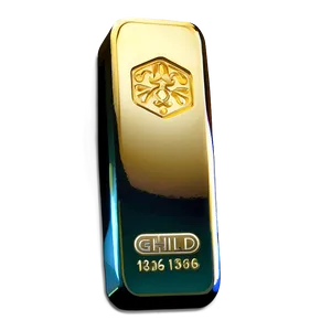 Handheld Gold Ingot Png 06292024 PNG image