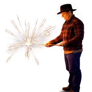 Handheld Sparklers Glow Png Sml51 PNG image