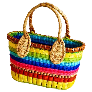 Handmade Beach Bag PNG Wql