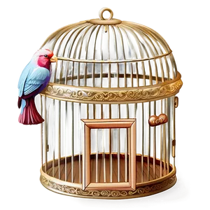 Handmade Bird Cage PNG 79 PNG