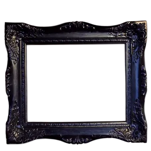 Handmade Black Frame Png 38 PNG image