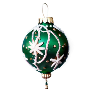 Handmade Christmas Ornaments PNG 05252024