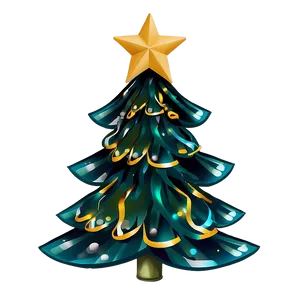 Handmade Christmas Tree Star Png 33 PNG image