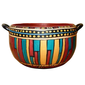 Handmade Clay Cooking Pot Png 06122024 PNG image