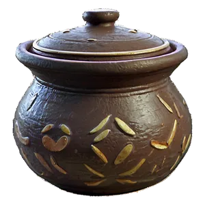 Handmade Clay Cooking Pot Png 60 PNG image