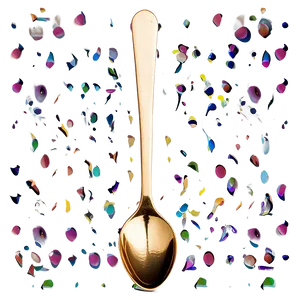 Handmade Clay Teaspoon Png 06252024 PNG image