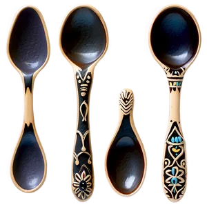 Handmade Clay Teaspoon PNG Lsb PNG