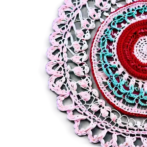 Handmade Crochet Doily Png Wkn PNG image