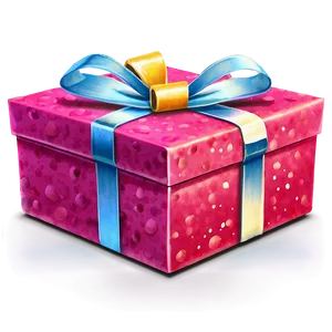 Handmade Gift Box PNG 87