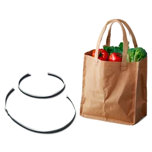 Handmade Grocery Bag PNG Jqd