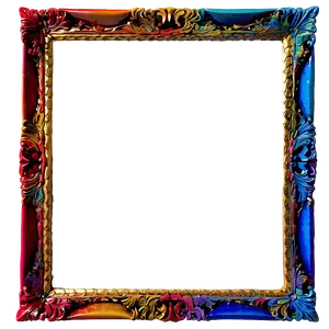 Handmade Mirror Frame PNG 06212024