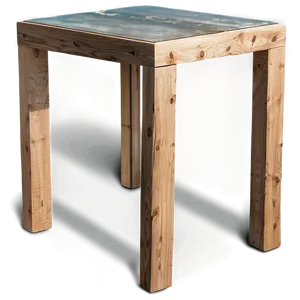 Handmade Outdoor Table PNG Dho PNG