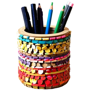 Handmade Pencil Holder Png 83 PNG image