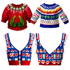 Handmade Red Sweather PNG Pgw PNG
