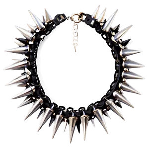 Handmade Spiked Choker Jewelry Png Gbv PNG image