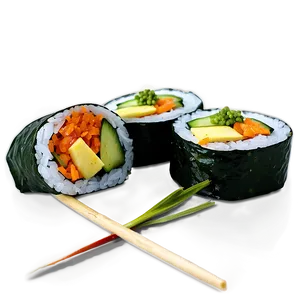 Handmade Temaki Sushi PNG 05212024