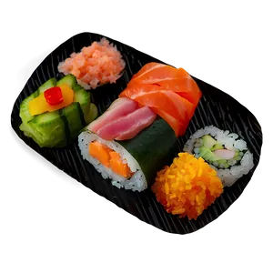 Handmade Temaki Sushi PNG 51