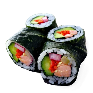 Handmade Temaki Sushi PNG Vjc56 PNG