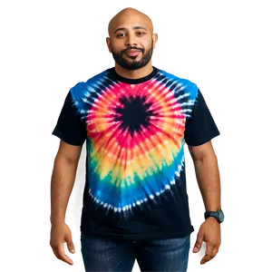 Handmade Tie Dye Tee Png 06282024 PNG image