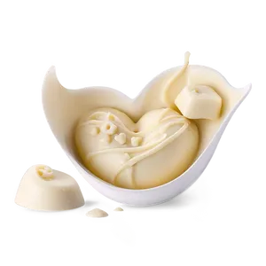 Handmade White Chocolate PNG 50