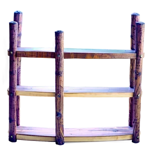 Handmade Wood Shelf Crafts Png 06272024 PNG image