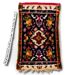 Handmade Wool Carpet PNG 05242024