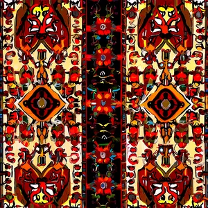 Handmade Wool Carpet PNG 05242024