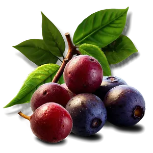 Handpicked Acai Fruit Png 06252024 PNG image