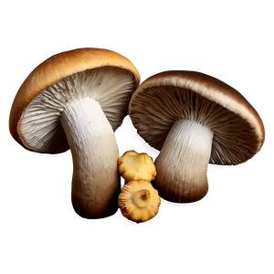 Handpicked Mushrooms PNG Ecm70