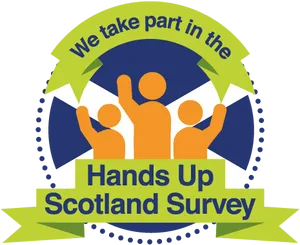 Hands Up Scotland Survey Logo PNG image