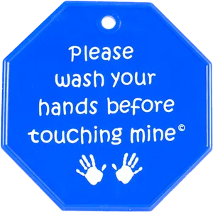 Handwashing Reminder Sign PNG