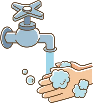 Handwashing_ Steps_ Illustration PNG image